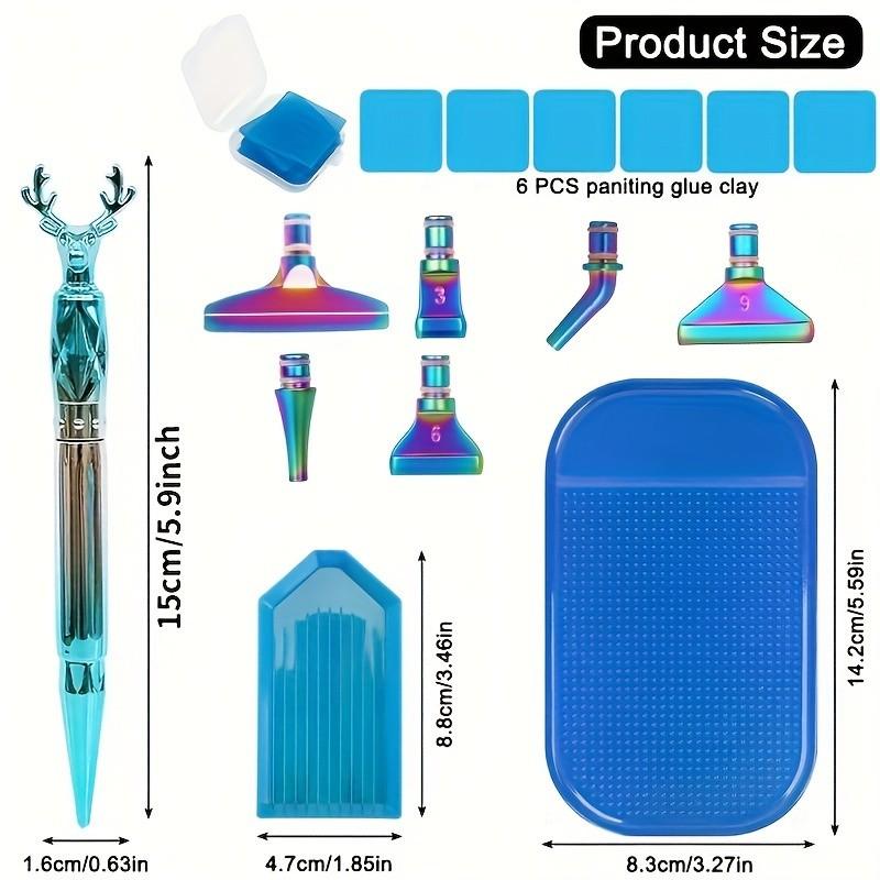 Deer Antler-Shaped Rhinestone  - Embroidery Kit ulasan dan harga