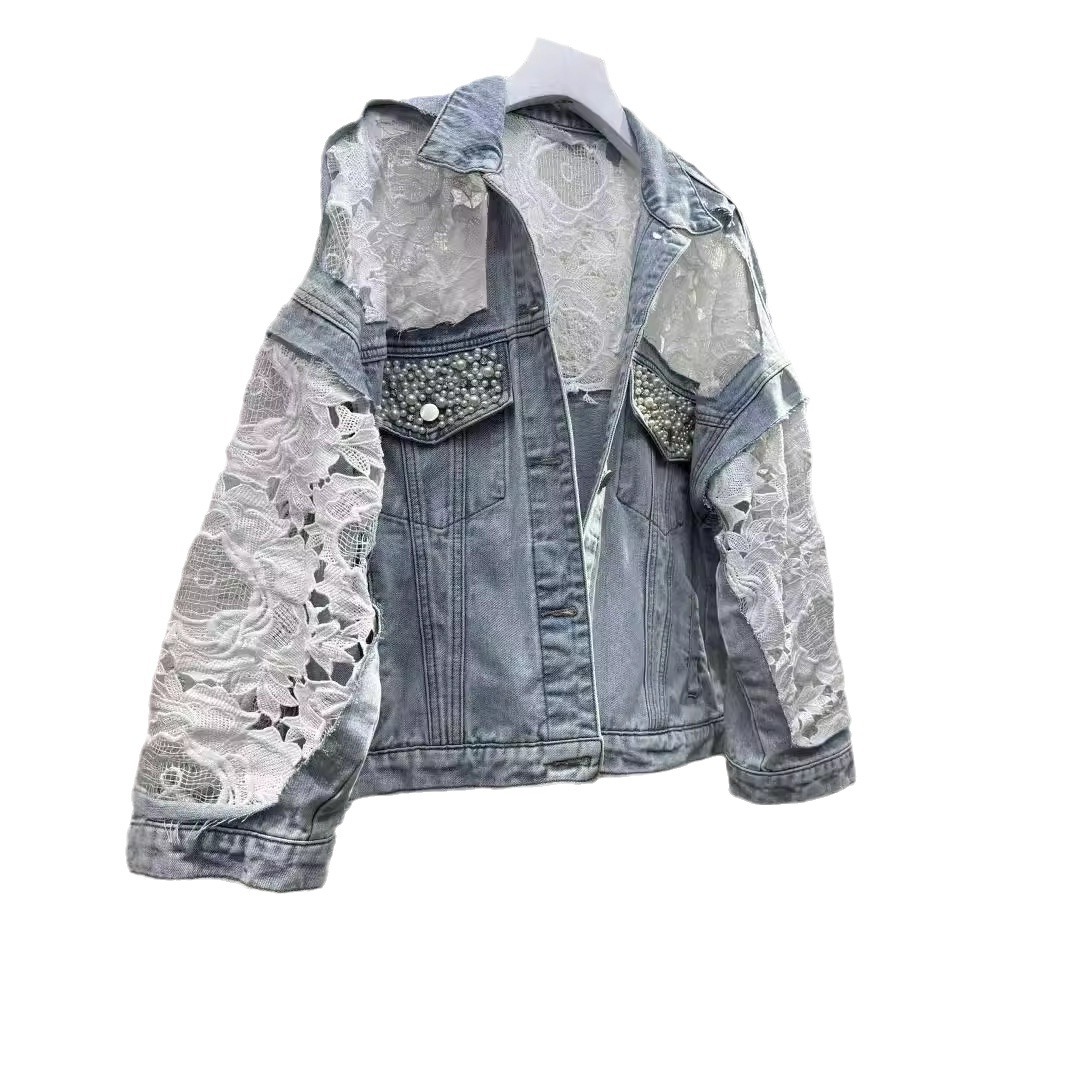 Spliced Embroidery Jacket Wome - Embroidery Cardigan ulasan dan harga